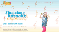 Desktop Screenshot of littleperformer.com